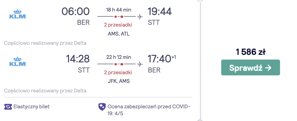 zarezerwuj loty na portoryko