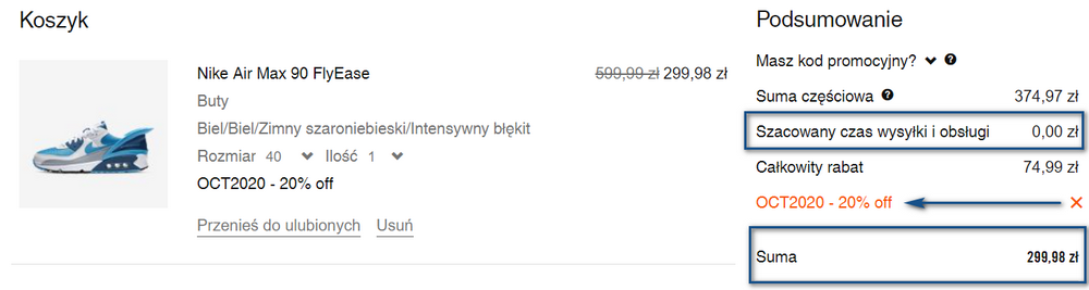 nike buty promocja