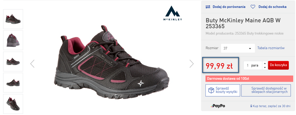 intersport buty promocja