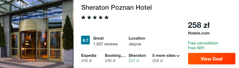 zarezerwuj hotel w poznaniu