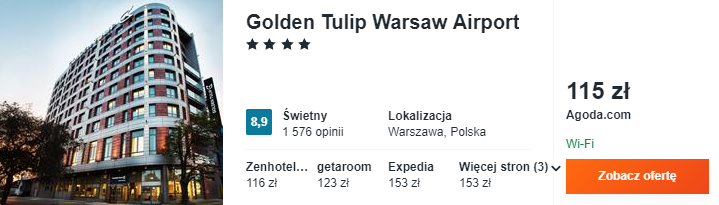 Rezerwacja noclegu