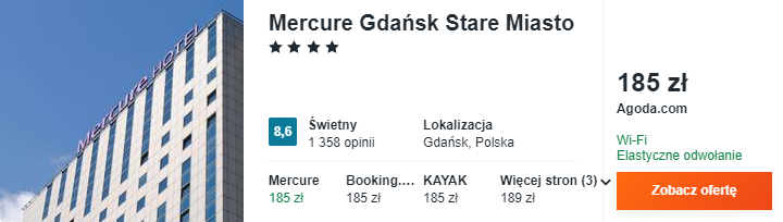 Rezerwacja noclegu