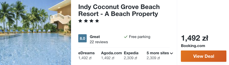 zarezerwuj hotel w goa