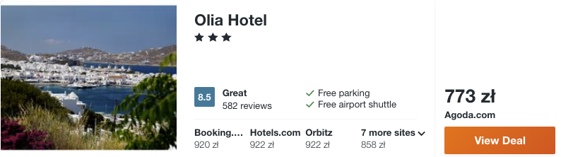 zarezerwuj hotel na mykonos