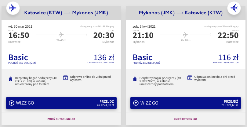 zarezerwuj loty na mykonos