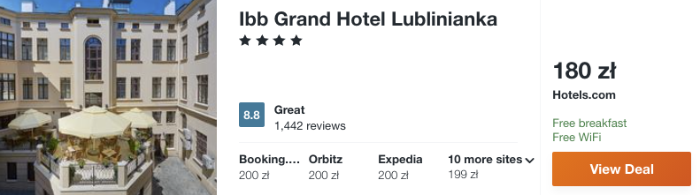 zarezerwuj hotel w lublinie