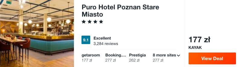 zarezerwuj hotel w poznaniu