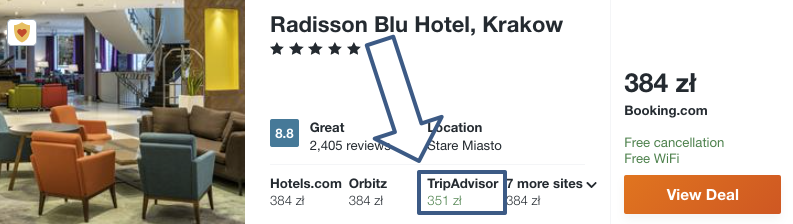 zarezerwuj hotel radisson