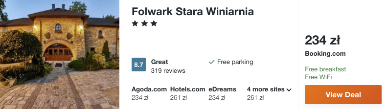 zarezerwuj hotel w folwarku