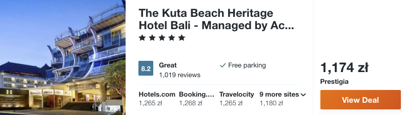 zarezerwuj hotel na bali