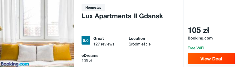 zarezerwuj hotel w gdansku