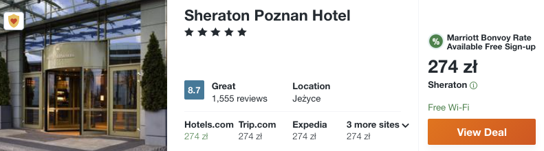 zarezerwuj hotel w poznaniu