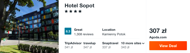 zarezerwuj hotel w sopocie