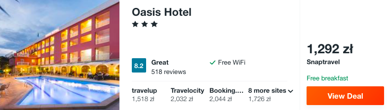 zarezerwuj hotel na korfu