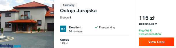 zarezerwuj hotel w jurze