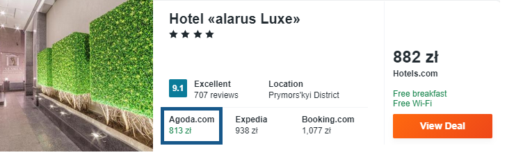 rezerwacja hotelu