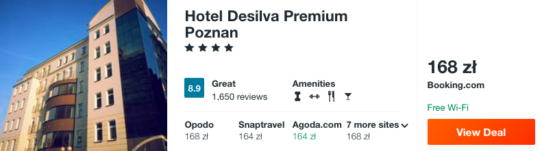 zarezerwuj hotel w poznaniu