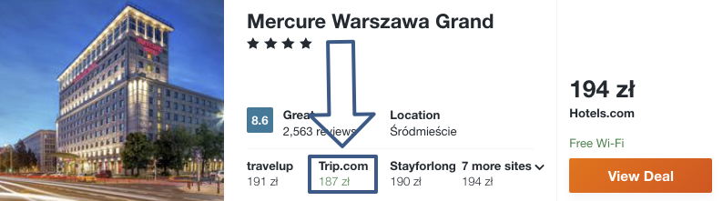 zarezerwuj hotel w warszawie