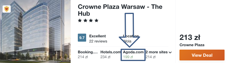 zarezerwuj hotel w warszawie