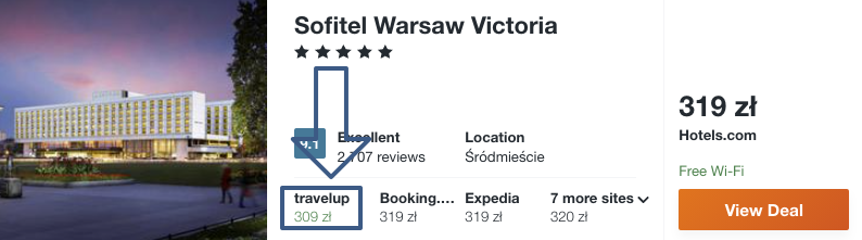 zarezerwuj hotel w warszawie