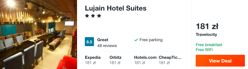 zarezerwuj hotel w ammanie