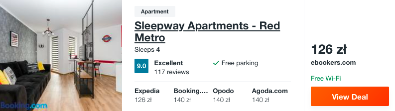 zarezerwuj hotel w apartamencie