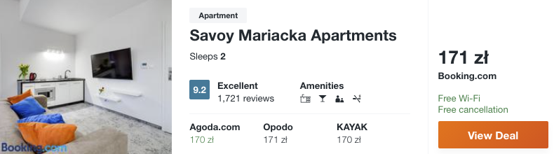 zarezerwuj hotel w apartamencie