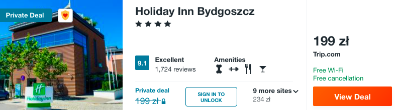zarezerwuj hotel w holiday inn