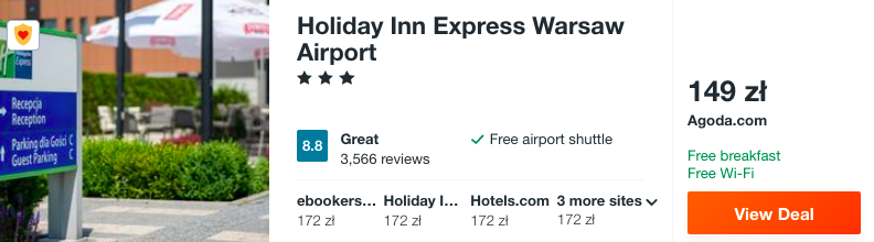 zarezerwuj hotel w holiday inn