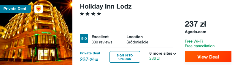 zarezerwuj hotel w holiday inn