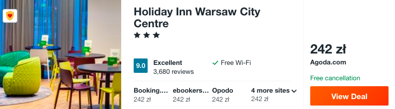 zarezerwuj hotel w holiday inn