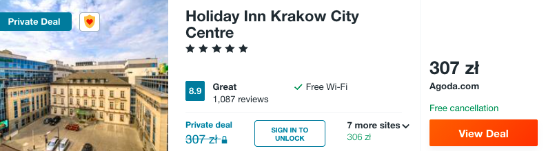 zarezerwuj hotel w holiday inn