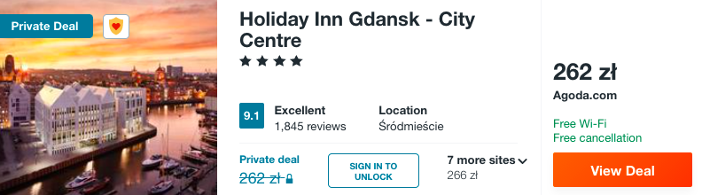 zarezerwuj hotel w holiday inn