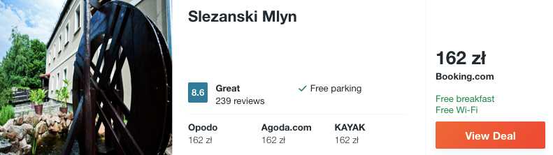 zarezerwuj hotel w mlynie