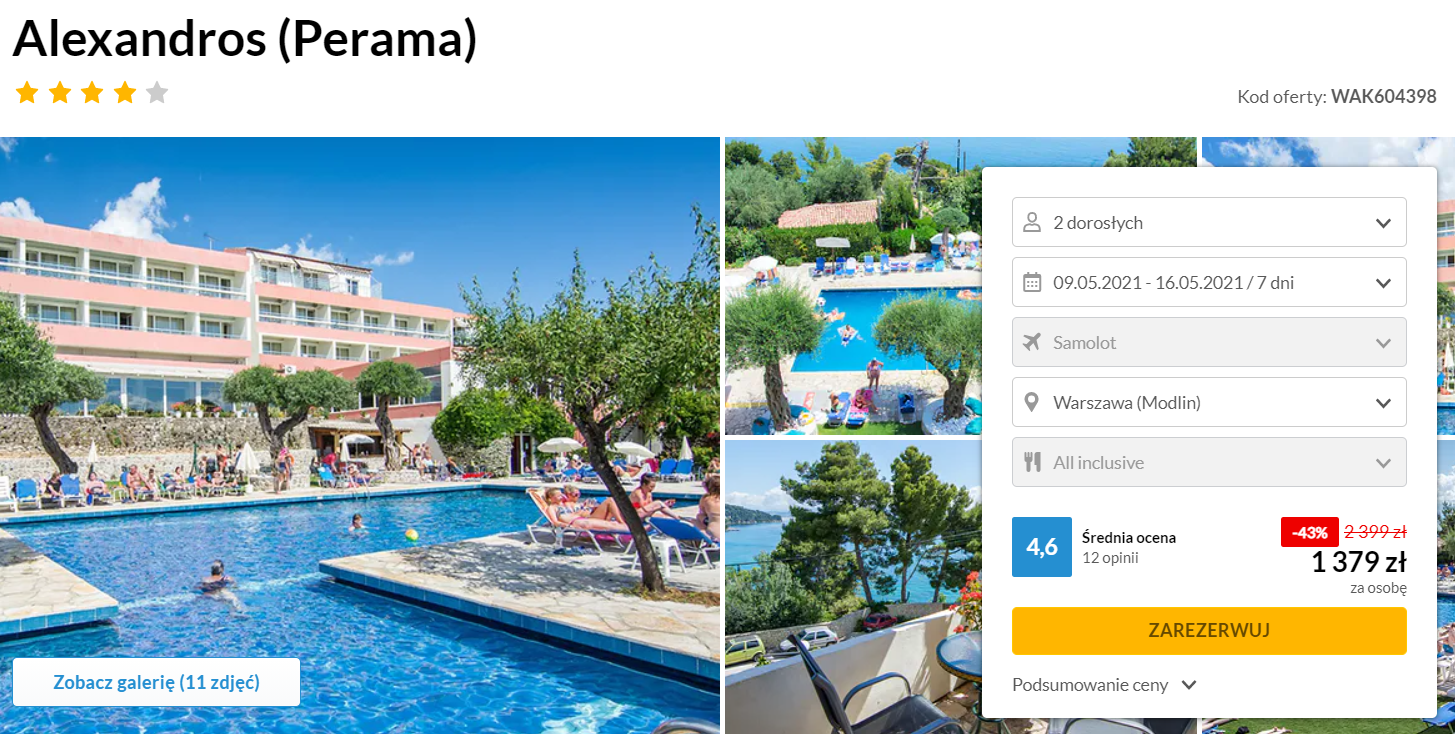 zarezerwuj wczasy na rodos