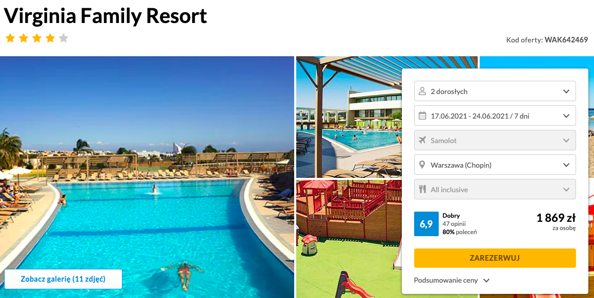 zarezerwuj wczasy na rodos