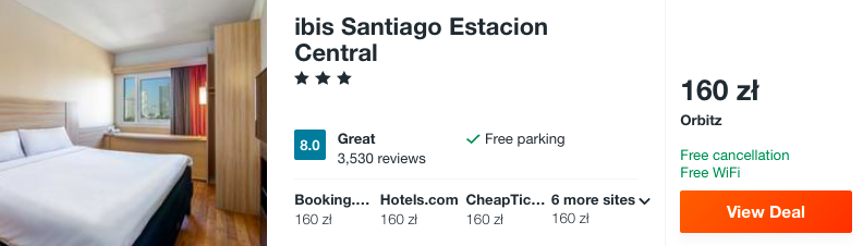 zarezerwuj hotel w chile