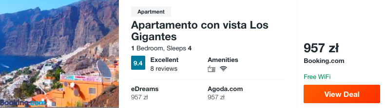 zarezerwuj hotel na teneryfie
