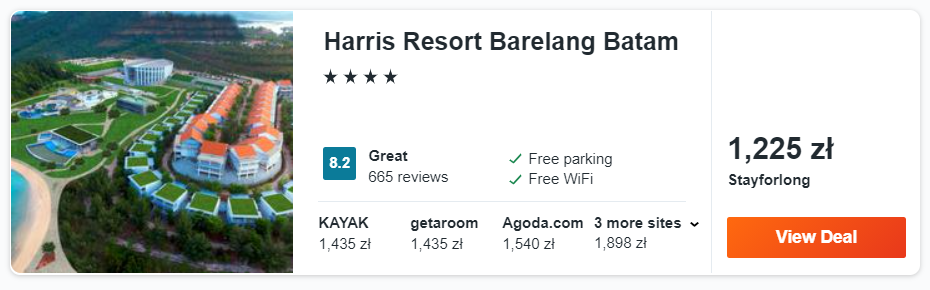 zarezerwuj hotel w Batam