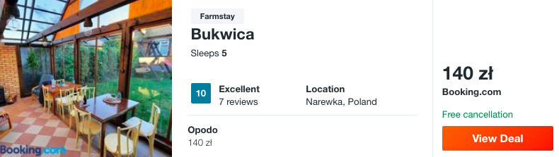 zarezerwuj hotel w bialowiezy