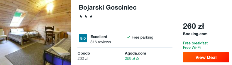 zarezerwuj hotel w bialowiezy