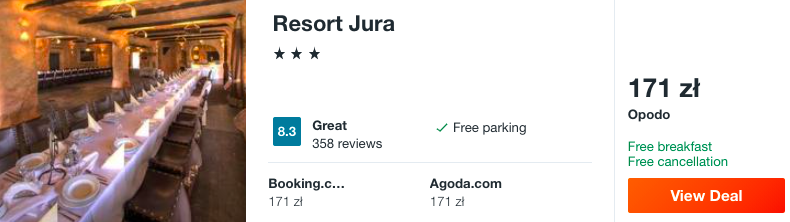 zarezerwuj hotel w jurze