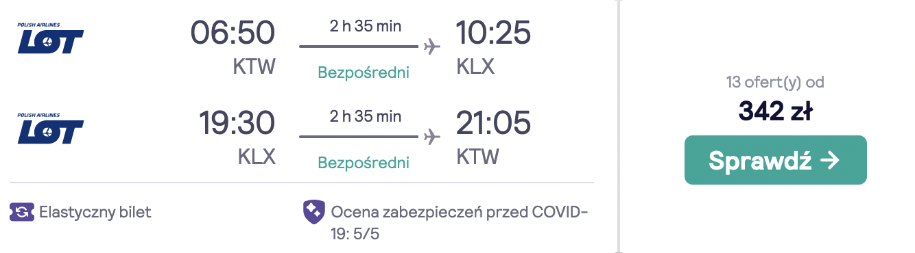 zarezerwuj loty