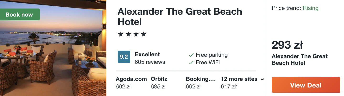 zarezerwuj hotel na cyprze