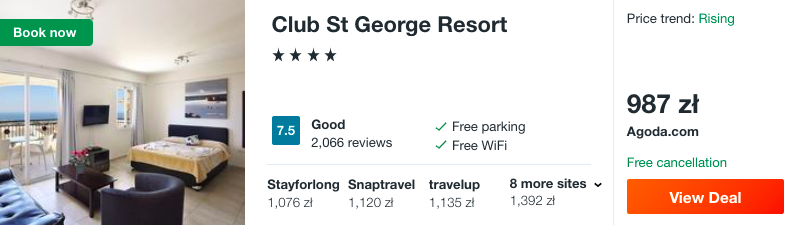 zarezerwuj hotel na cyprze