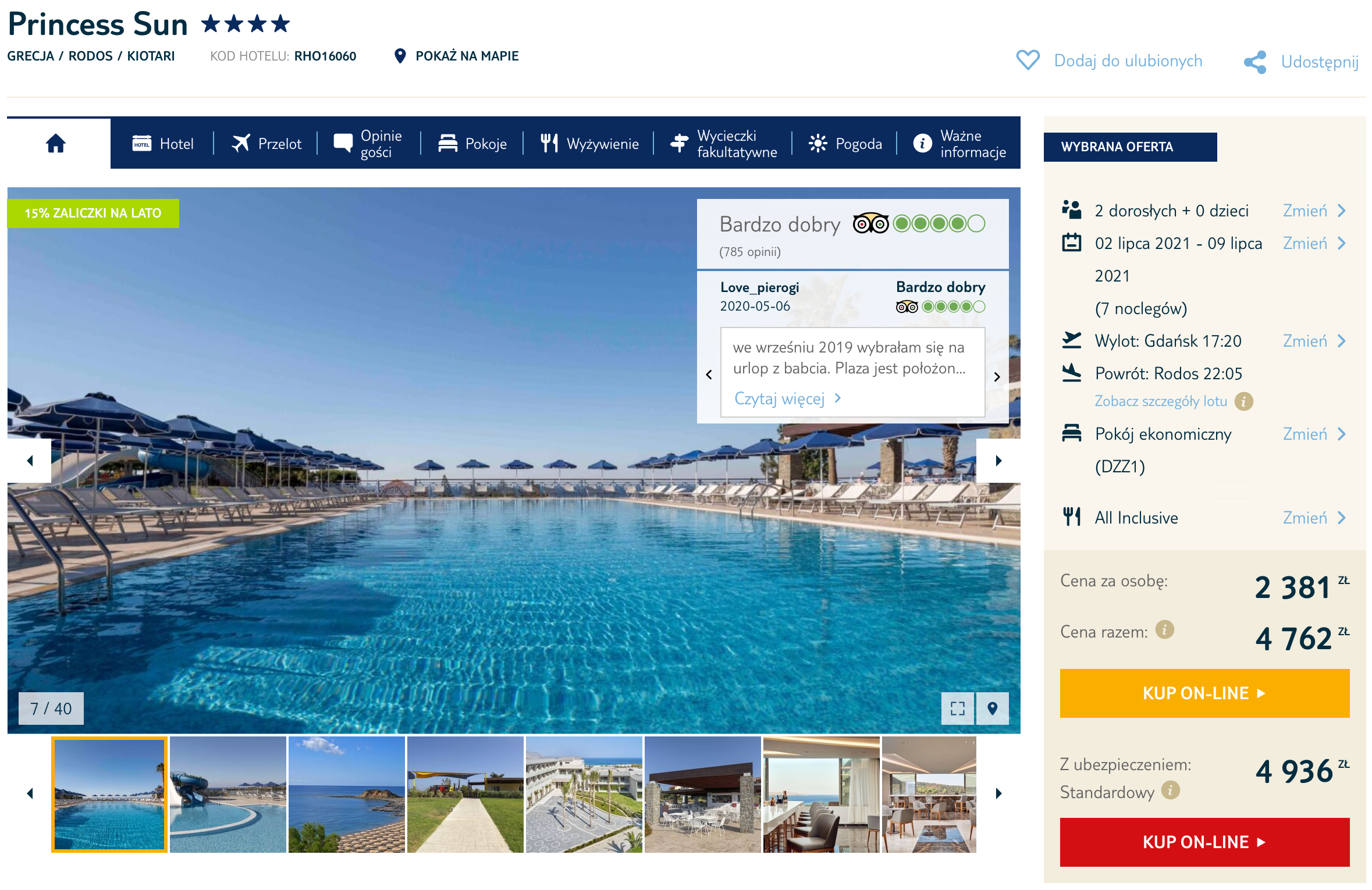 zarezerwuj wczasy na rodos