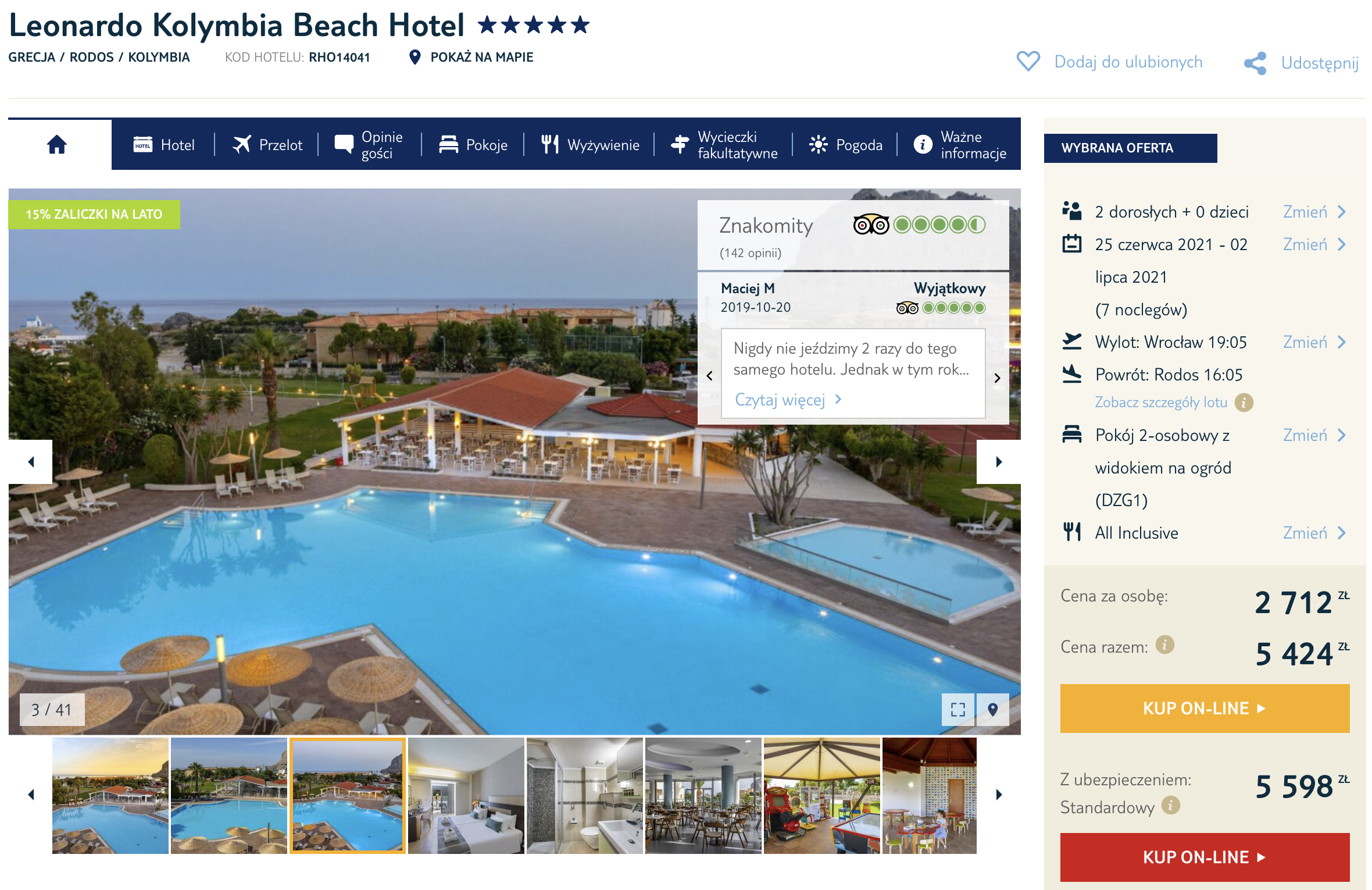 zarezerwuj wczasy na rodos