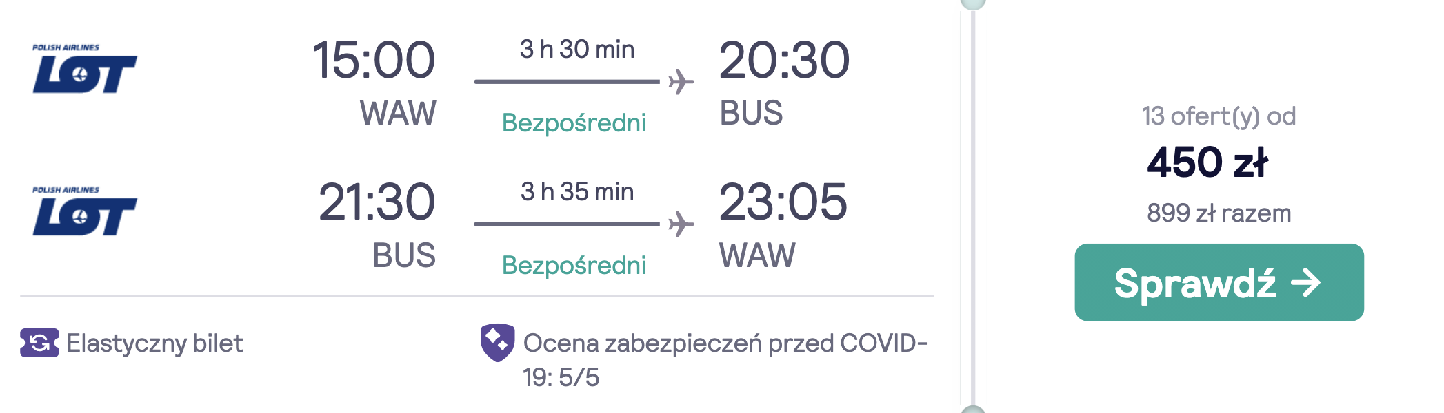 zarezerwuj loty do batumi