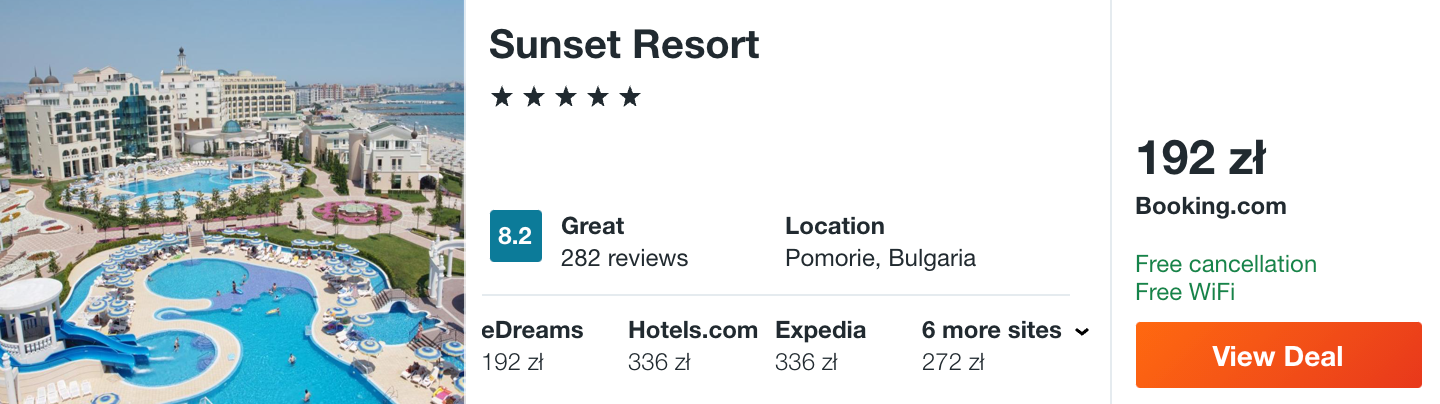 zarezerwuj hotel w bulgarii