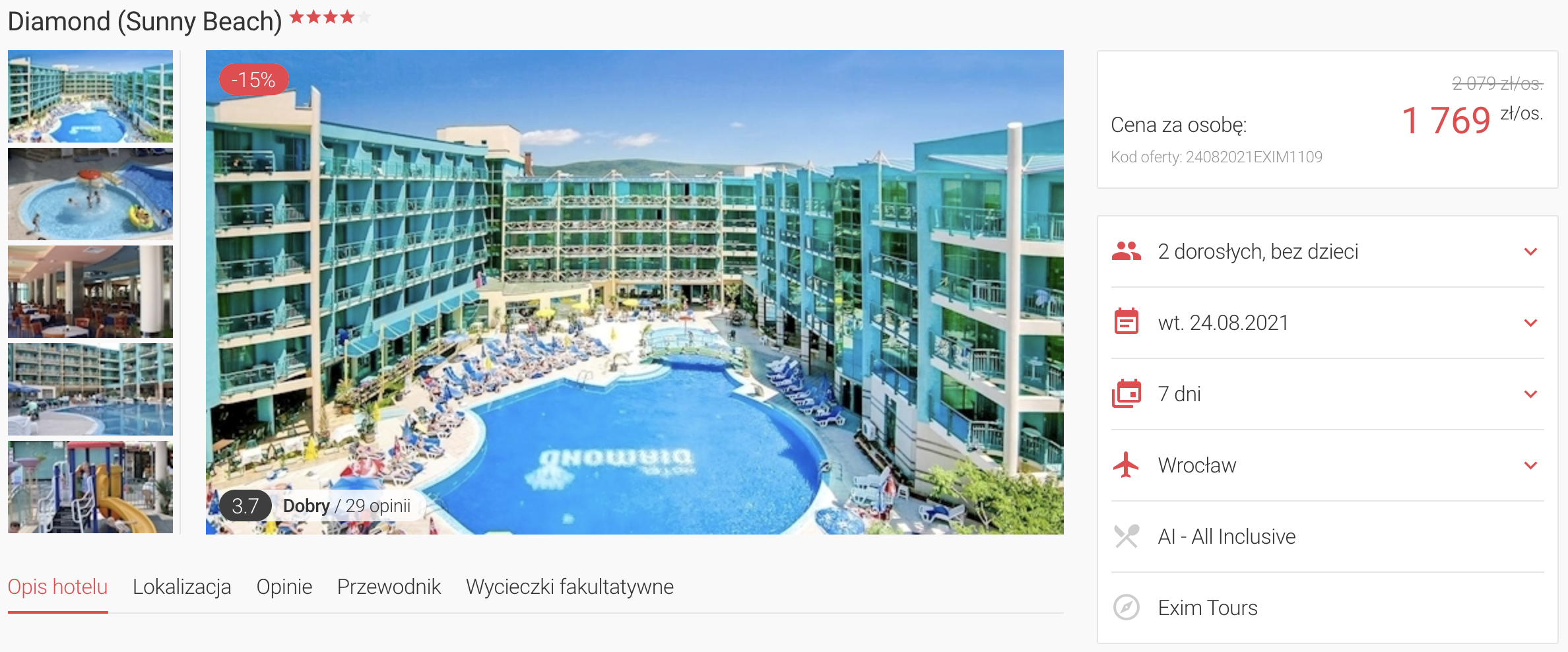 zarezerwuj wczasy na bugarii
